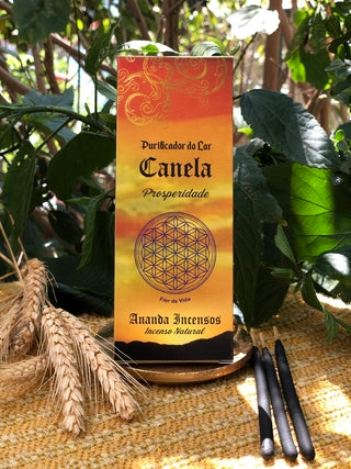 Canela (Cinnamon) Natural Incense Sticks