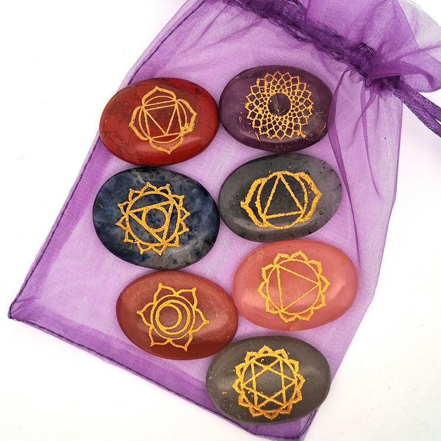 7 Chakra, Stone Set