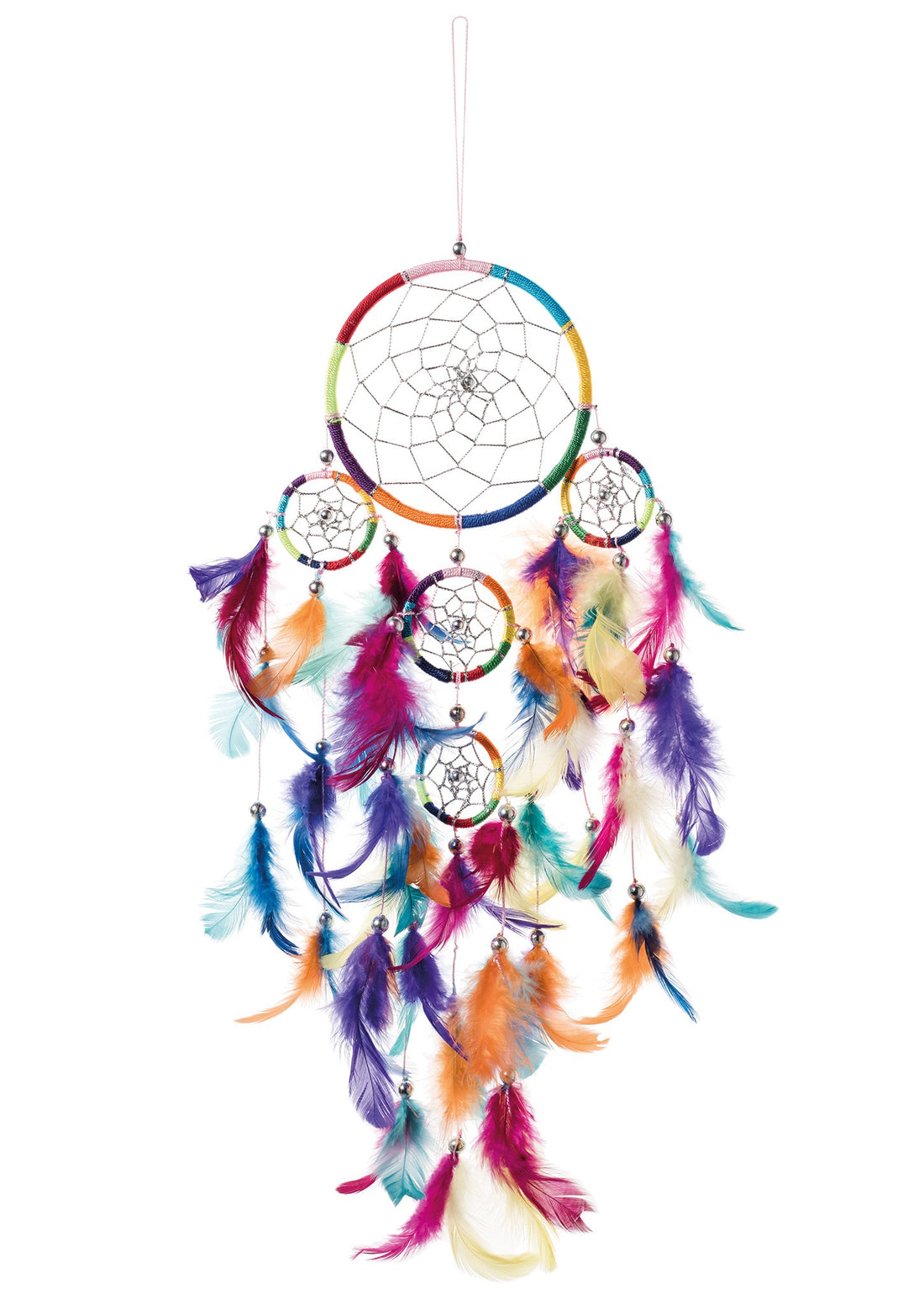 Dreamcatcher - Rainbow with Beads