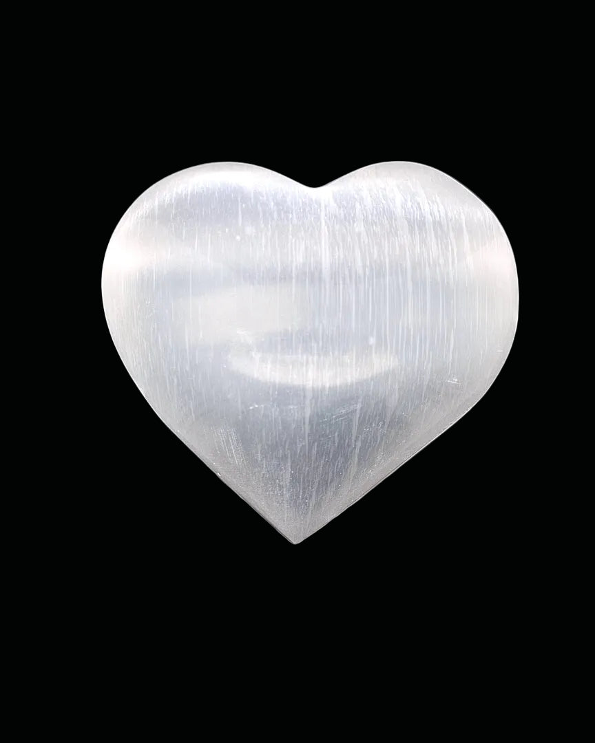 Selenite Heart 6cm