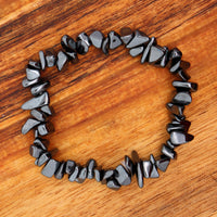 Hematite Chip Bracelet