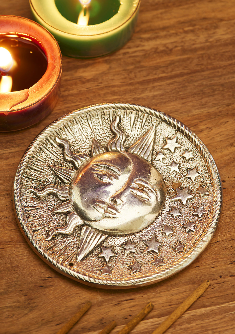 Sun / Moon Incense Holder