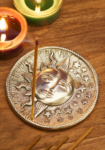 Sun / Moon Incense Holder