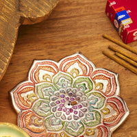 Rainbow Mandala Incense Holder