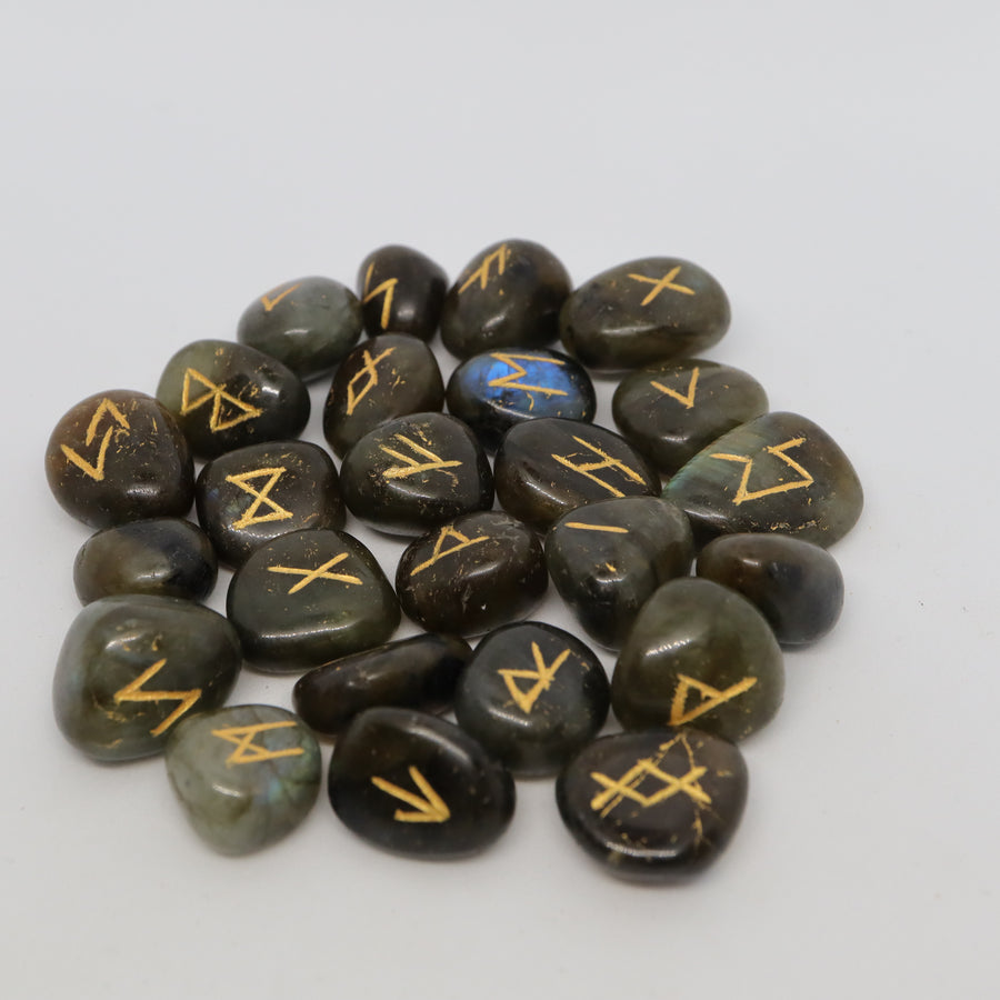 Labradorite Rune Oracle Set