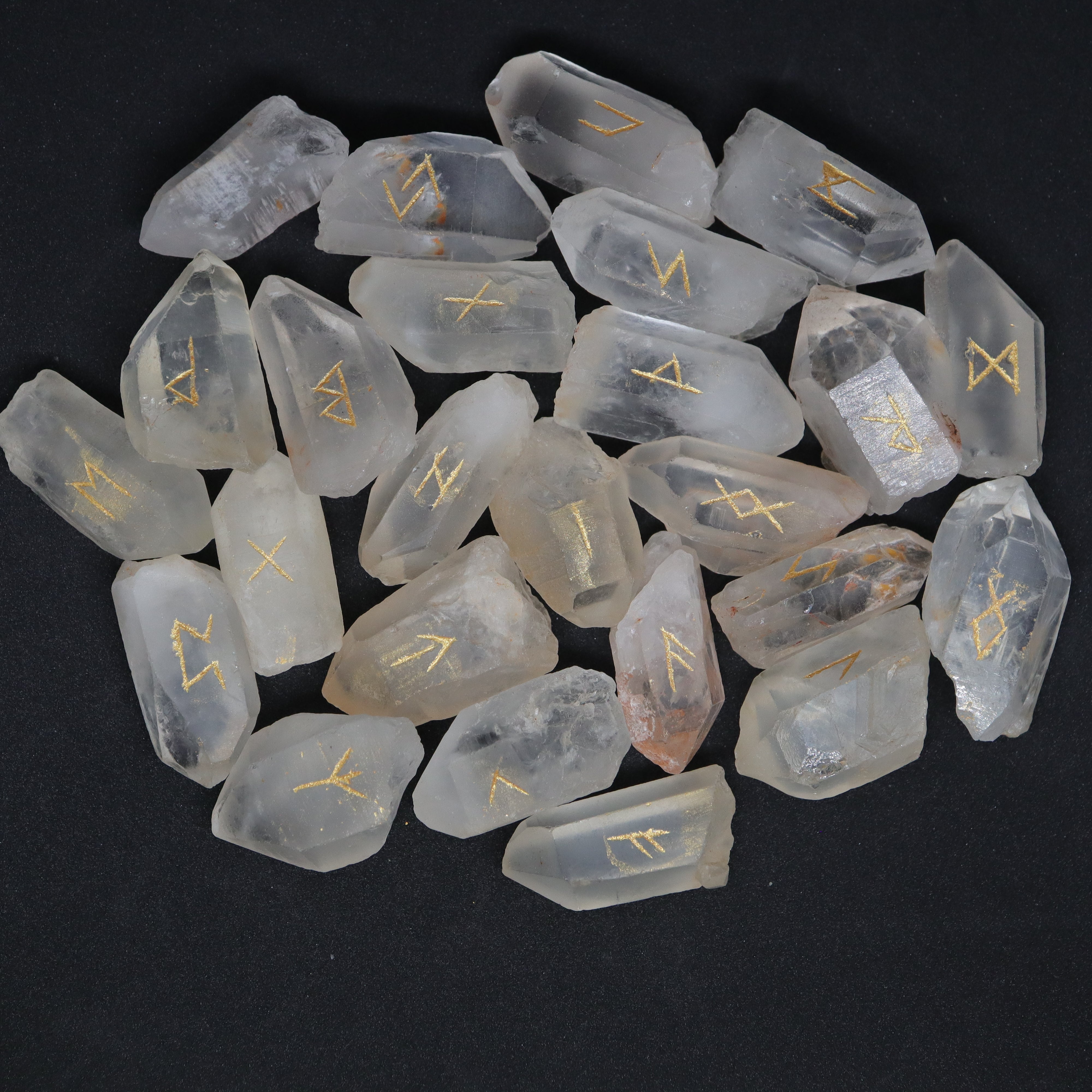 Quartz, Clear Rune Oracle Set – Dervish Online Shop