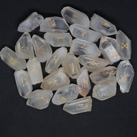 Quartz, Clear Rune Oracle Set