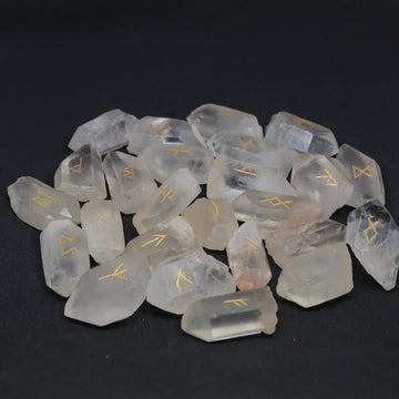 Quartz, Clear Rune Oracle Set