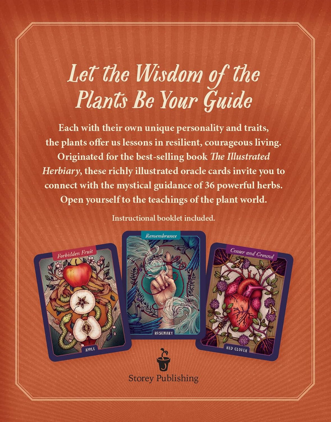 Illustrated Herbiary Oracle Cards