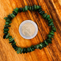 Nephrite Jade Chip Bracelet