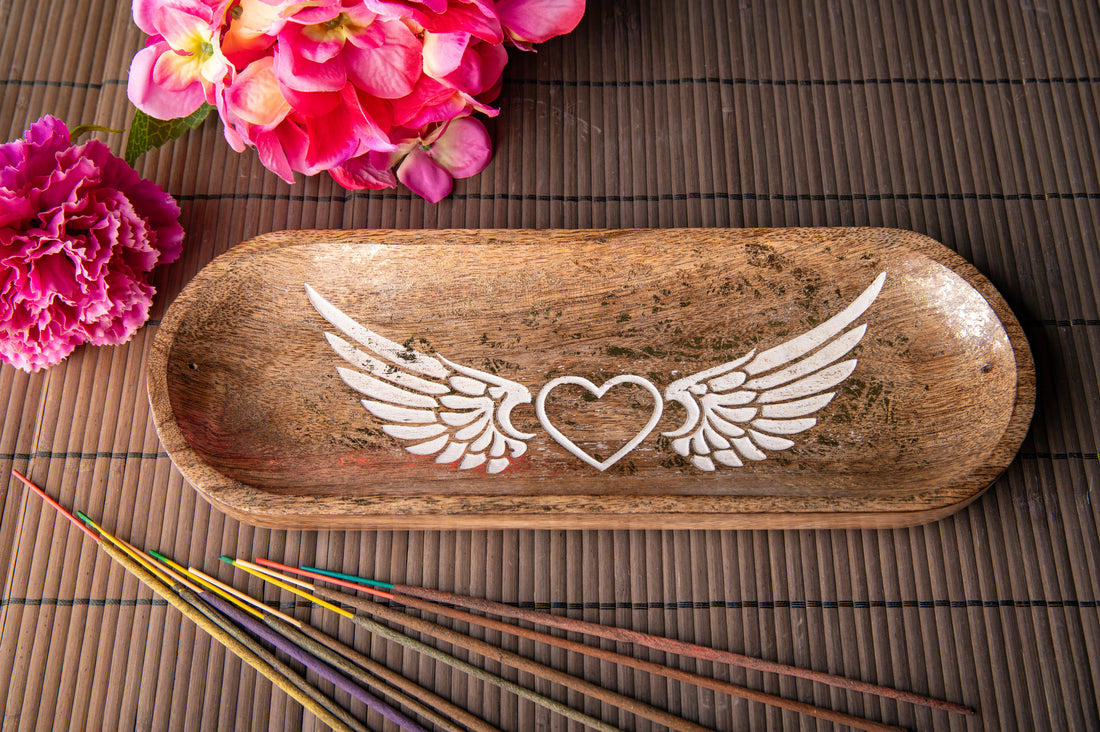 Angel Wings Incense Holder