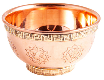 Copper Incense Bowl - Chakra