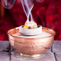 Copper Incense Bowl