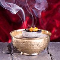 Brass Incense Bowl