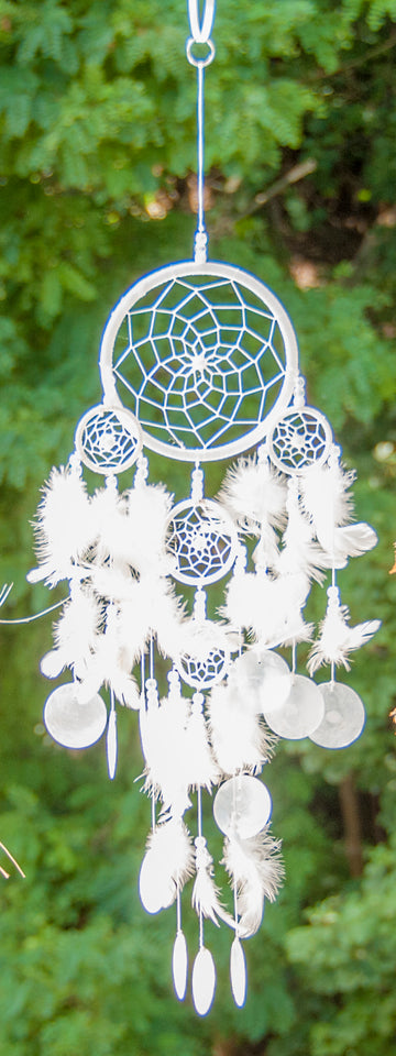 Dreamcatcher with Capiz Shells