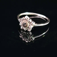 Labradorite, Faceted Sterling Silver Ring