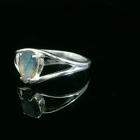 Labradorite, Faceted Sterling Silver Ring