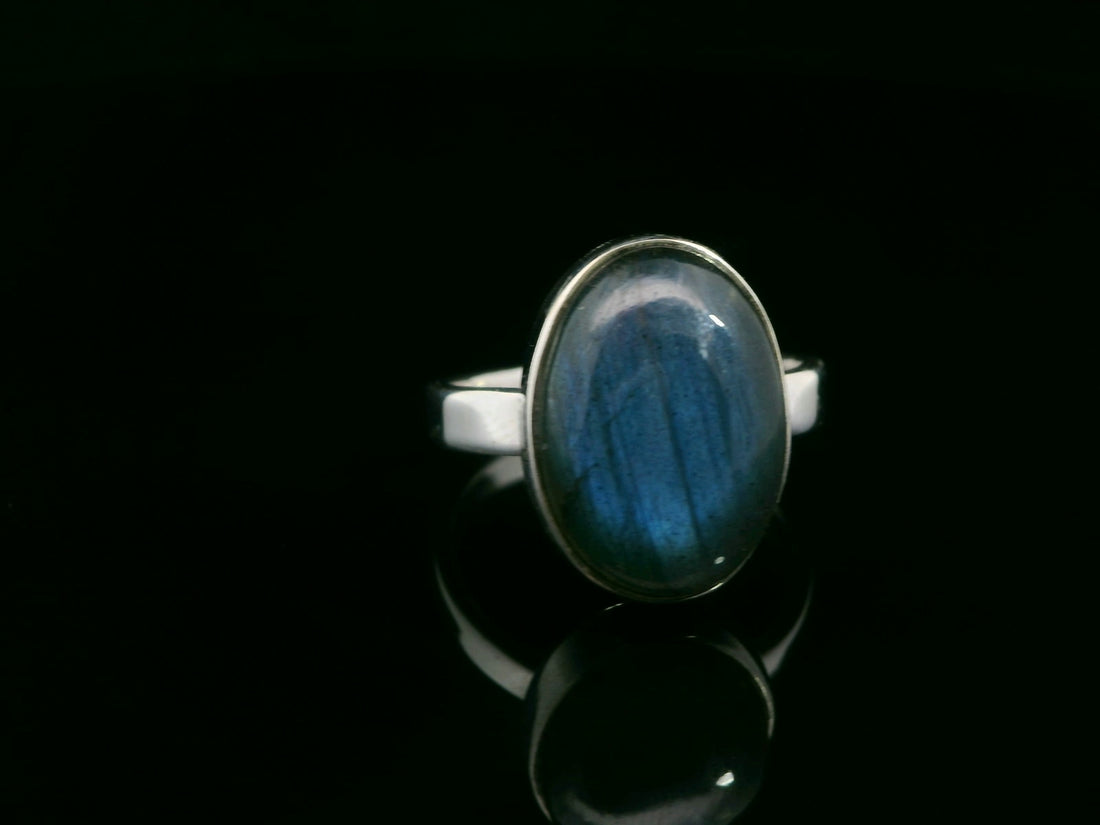 Labradorite, Sterling Silver Ring