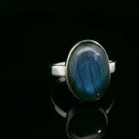 Labradorite, Sterling Silver Ring