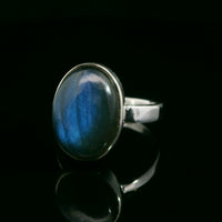 Labradorite, Sterling Silver Ring