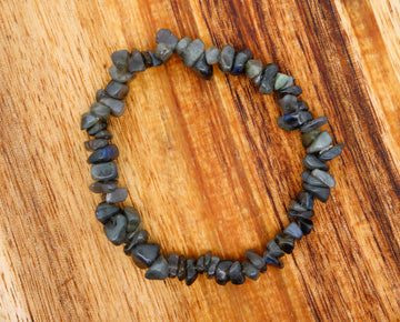 Labradorite Chip Bracelet