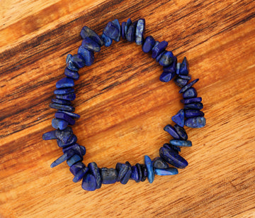 Lapis Lazuli Chip Bracelet