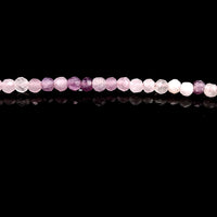Lepidolite 2mm Faceted Necklace