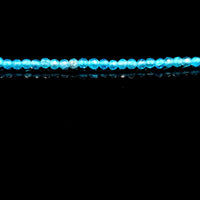 Apatite, Neon 2mm Faceted Necklace