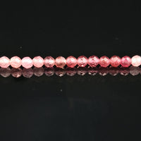 Tourmaline, Pink 2.5mm Faceted Necklace