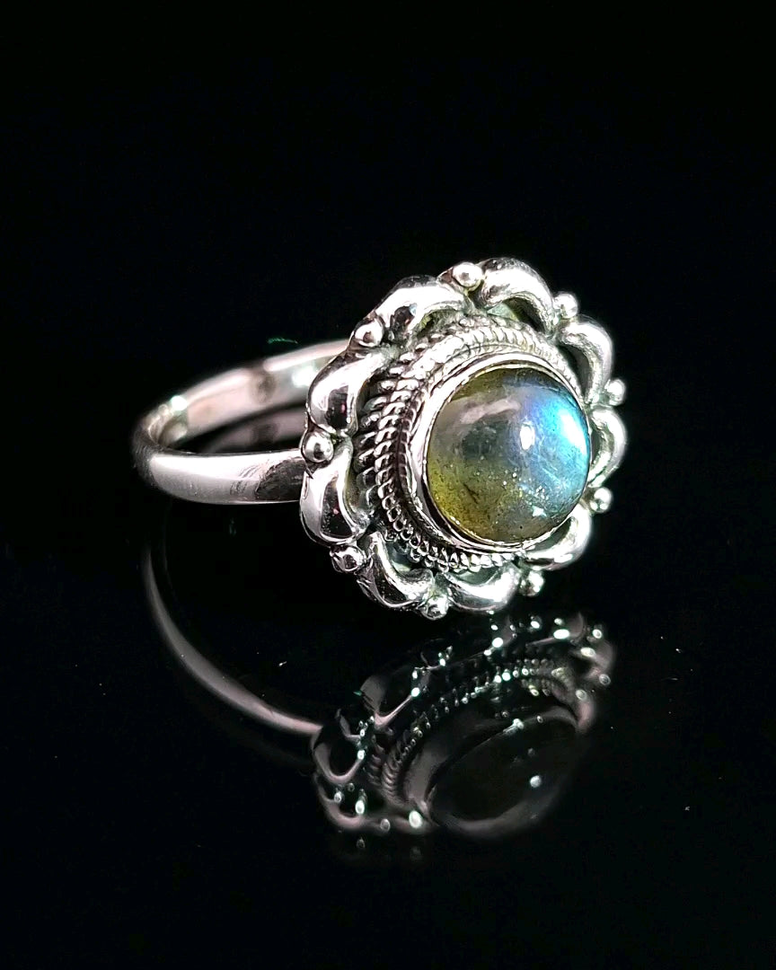 Labradorite, Sterling Silver Ring