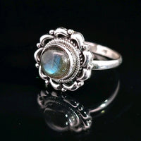 Labradorite, Sterling Silver Ring