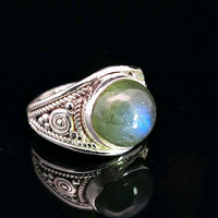 Labradorite, Sterling Silver Ring