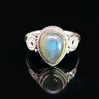 Labradorite, Sterling Silver Ring