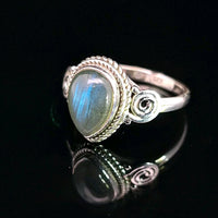Labradorite, Sterling Silver Ring