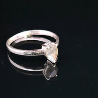 Labradorite, Faceted Sterling Silver Ring