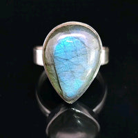 Labradorite, Sterling Silver Ring