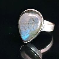Labradorite, Sterling Silver Ring