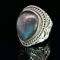 Labradorite, Sterling Silver Ring
