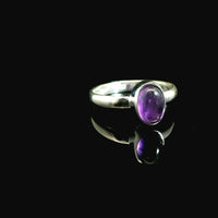 Amethyst Sterling Silver Ring