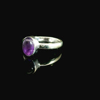 Amethyst Sterling Silver Ring