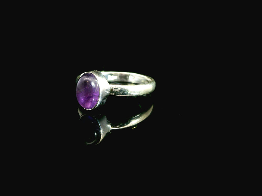 Amethyst Sterling Silver Ring