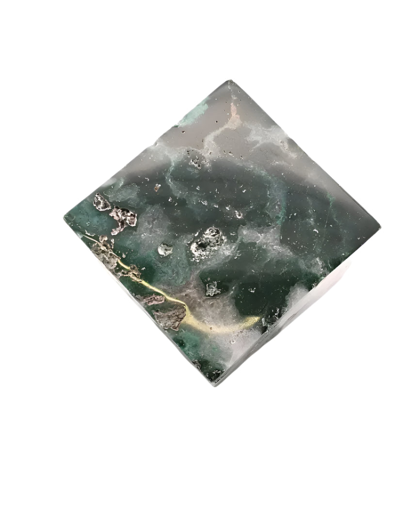 Jasper, Ocean 'Optical Illusion' Cube