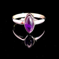 Amethyst Sterling Silver Ring