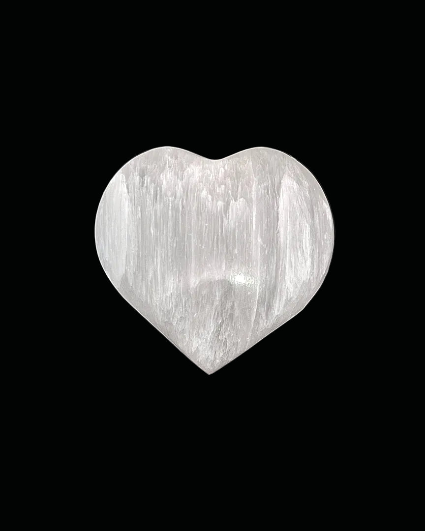 Selenite Heart 4cm