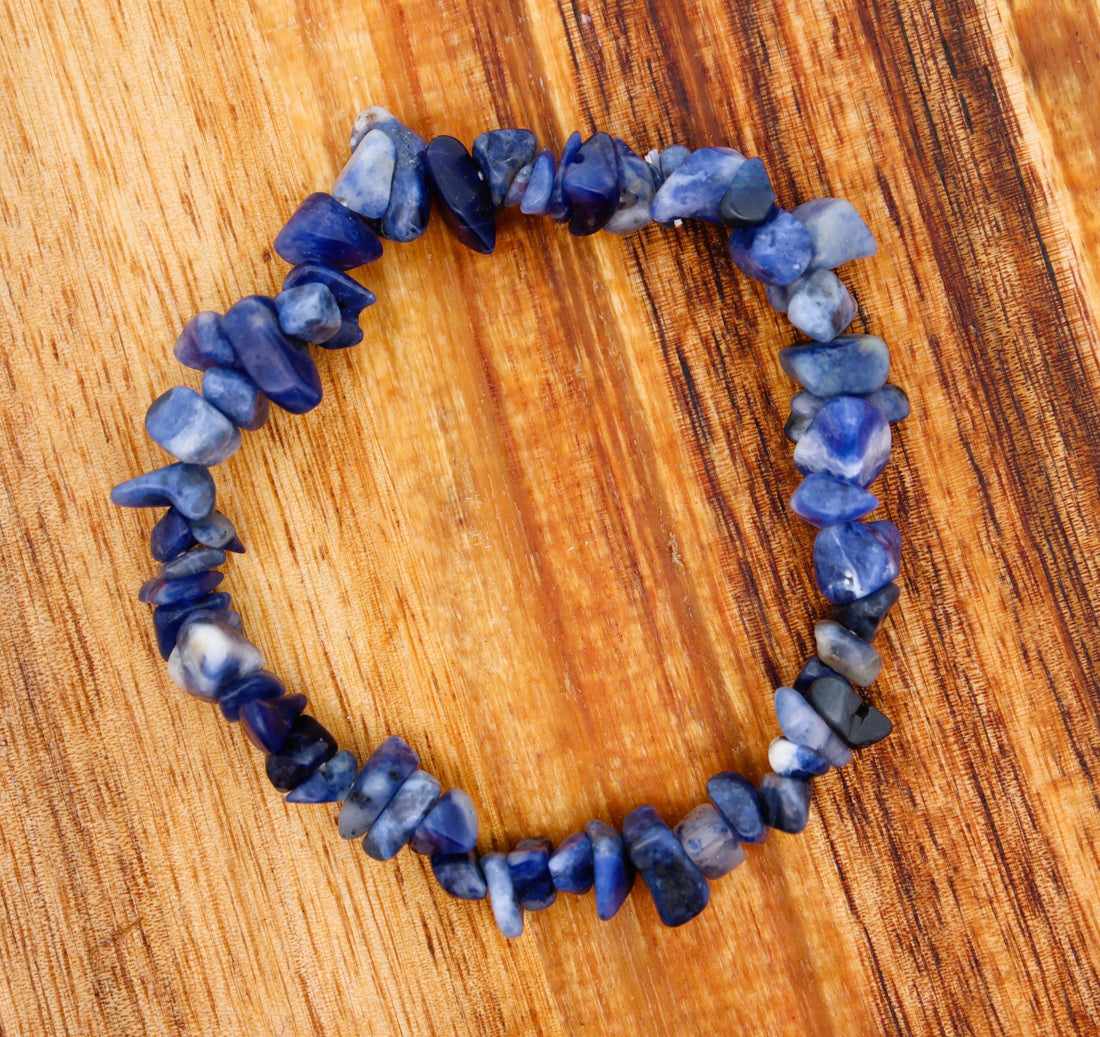 Sodalite Chip Bracelet