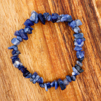 Sodalite Chip Bracelet