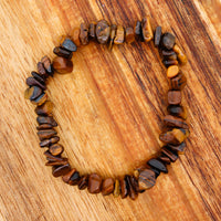 Tiger Eye Chip Bracelet