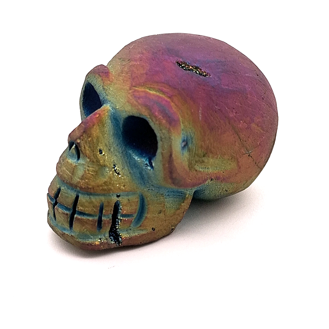 Titanium Quartz Skull