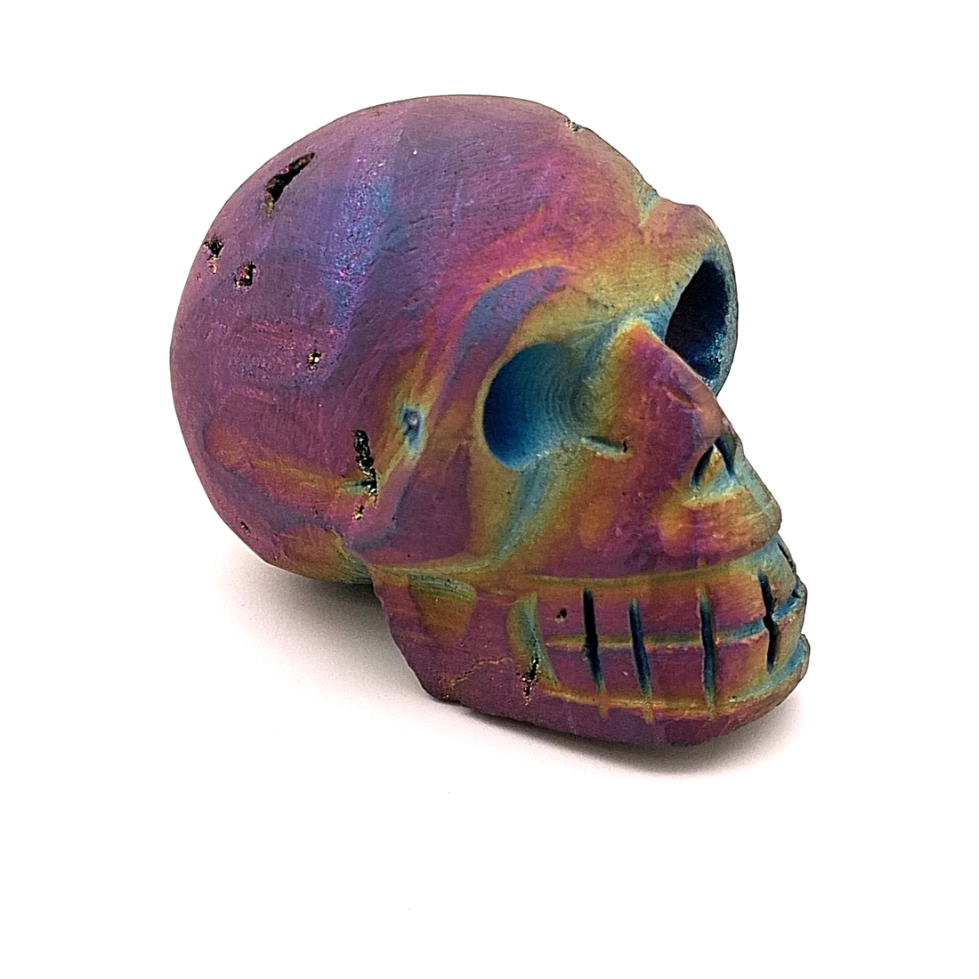 Titanium Quartz Skull