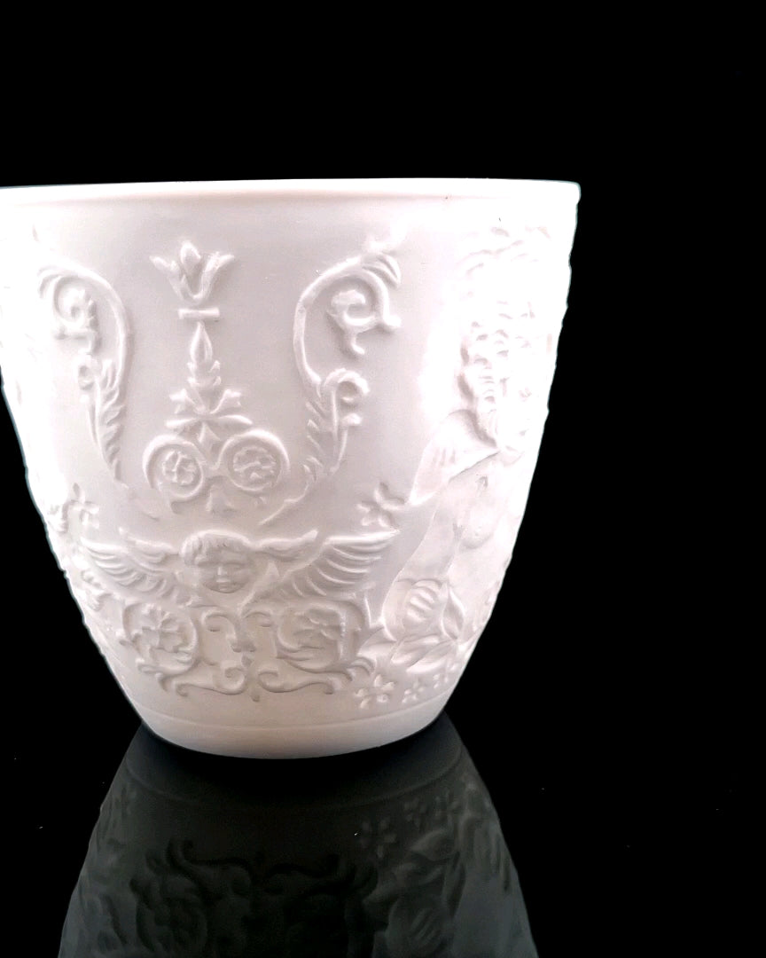 Porcelain Tealight Holder - Angels